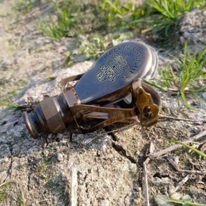 Brass Monocular Binocular Telescope Nautical Spyglass Scope
