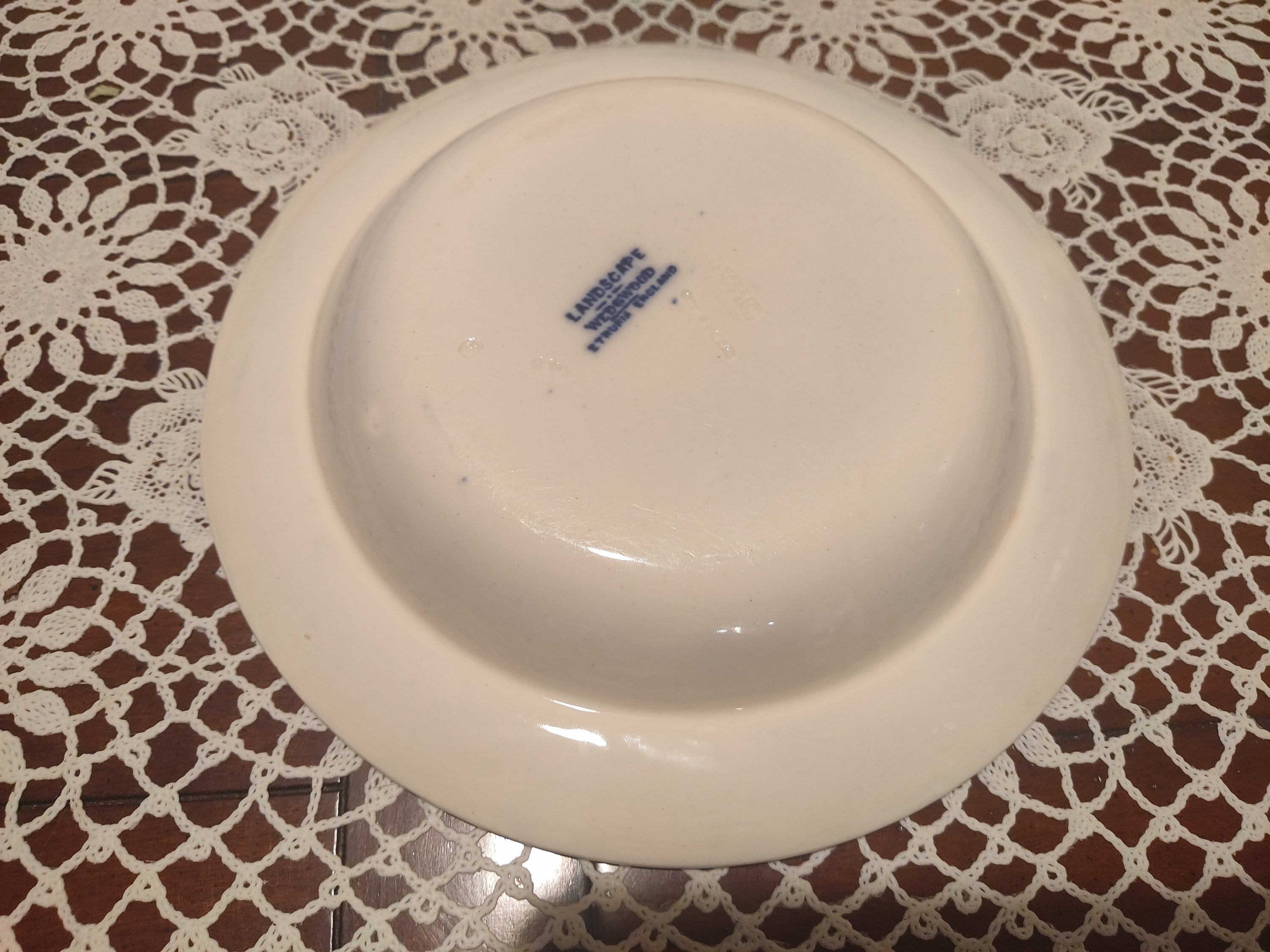 Antique Blue and White Landscape Pattern Wedgwood Etruria 9 Etsy