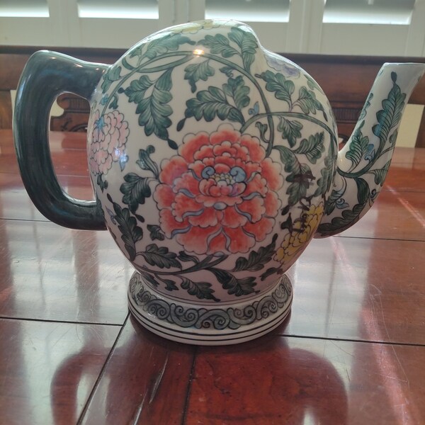 Upside Down Teapot Etsy