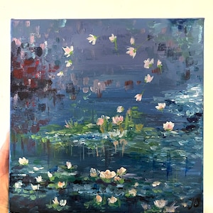 Močvirje, original acrylic painting on canvas