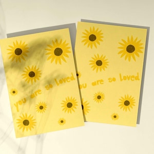 Postkarte "you are so loved" // A6