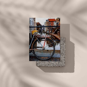 Utrecht Postkarte Holland Fahrrad Postkarte Grußkarte Reise Postkarte Niederlande Deko Fahrrad
