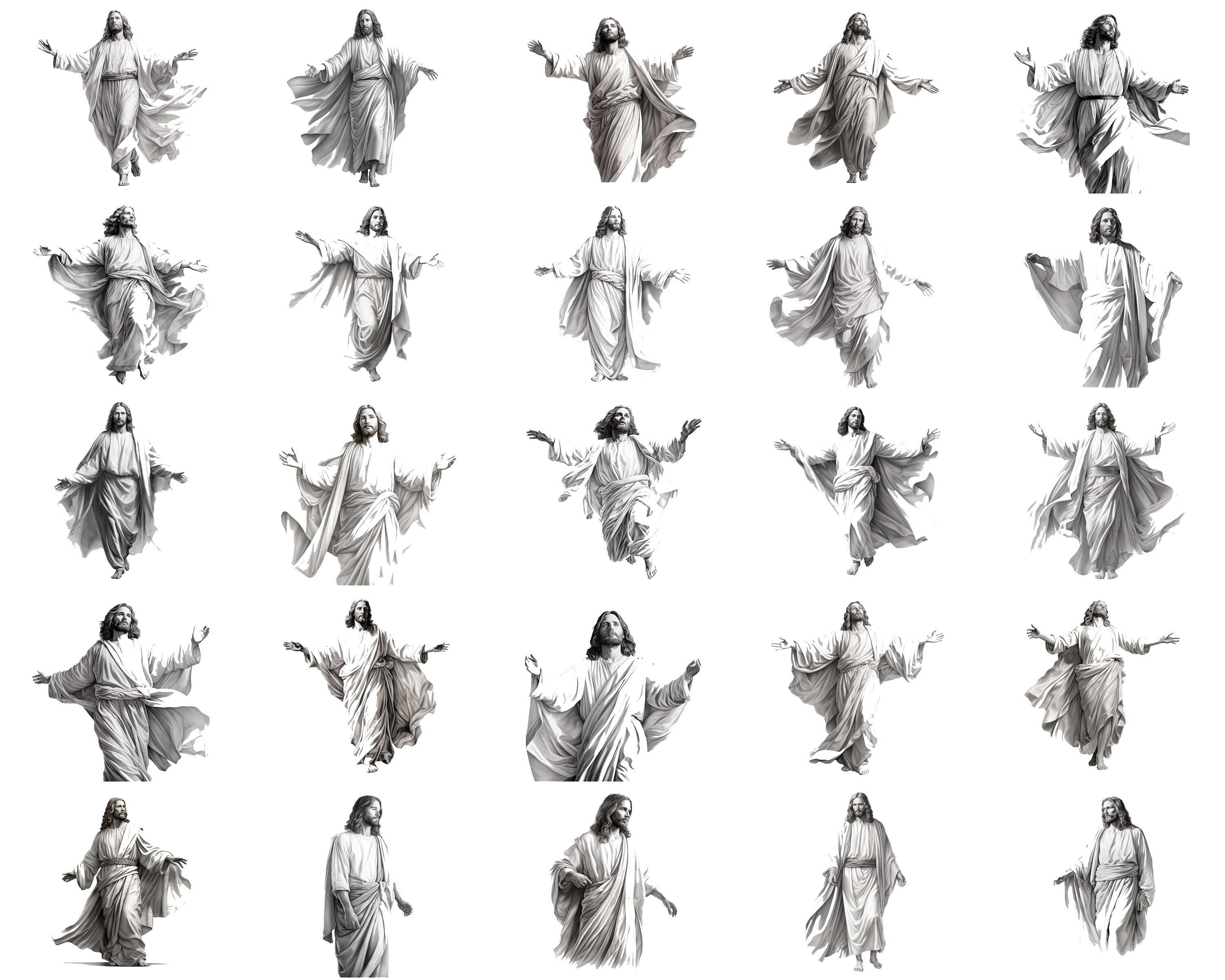 100+ Procreate Jesus Christ Stamps, Jesus Christ Brushes for Procreate ...