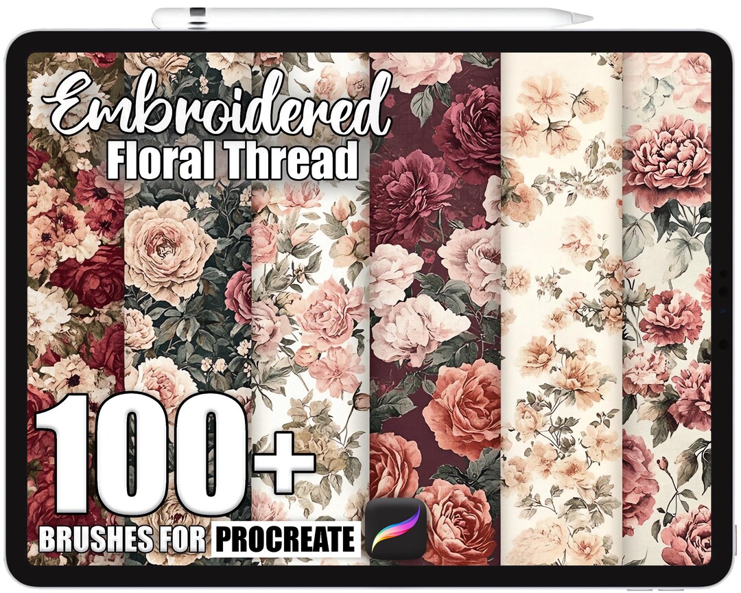 100+ Procreate Brushes, Realistic Texture Brushes for Procreate ...