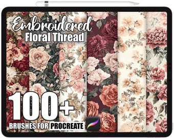 Oltre 100 pennelli Procreate, pennelli texture realistici per Procreate, download digitale istantaneo
