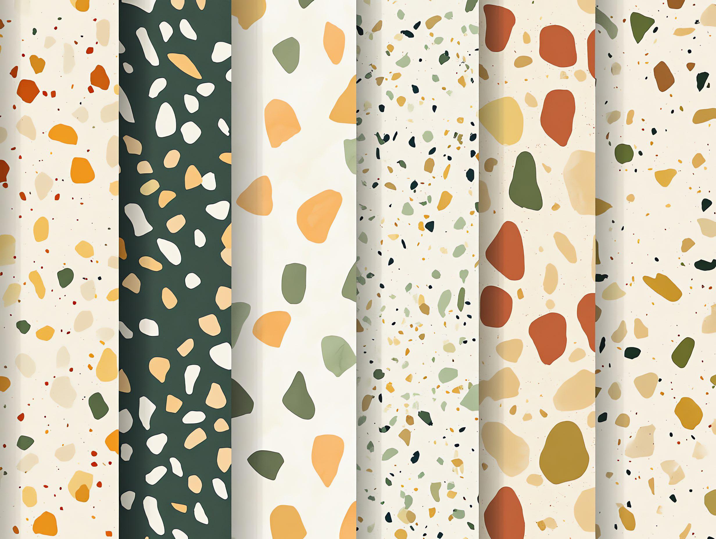 100+ Procreate Terrazzo Pattern Brushes, Realistic Texture Brushes for ...