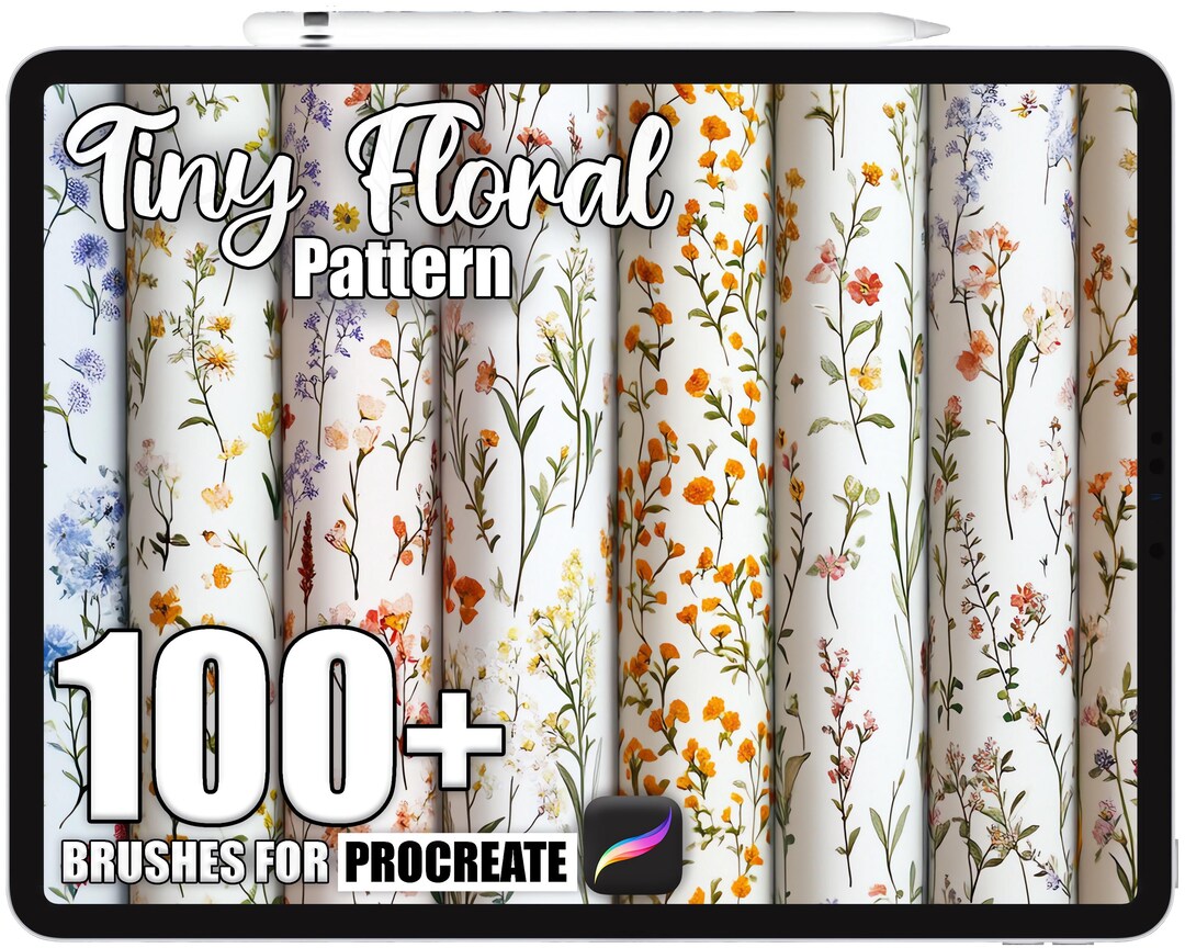 100+ Procreate Brushes, Realistic Texture Brushes for Procreate ...