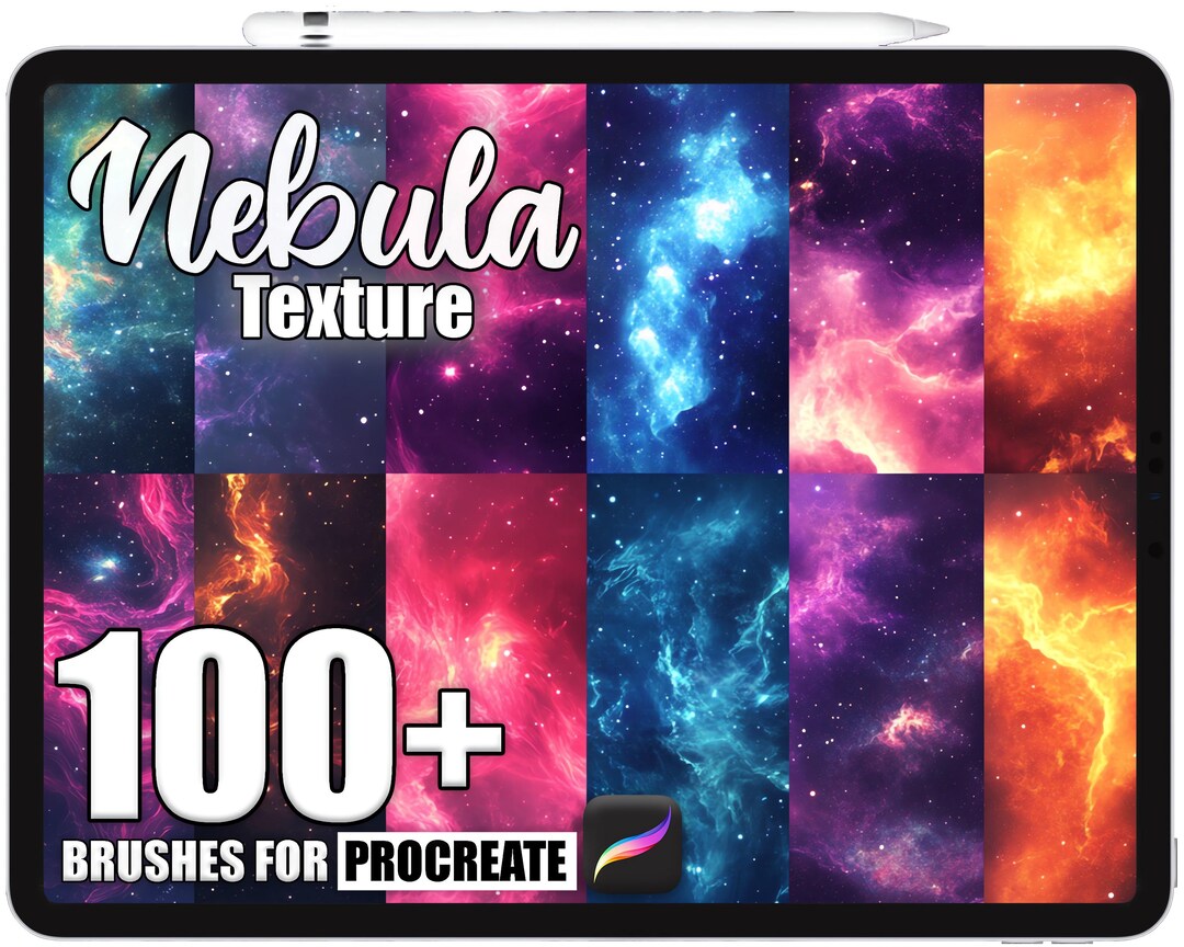 100+ Procreate Brushes, Realistic Texture Brushes for Procreate ...