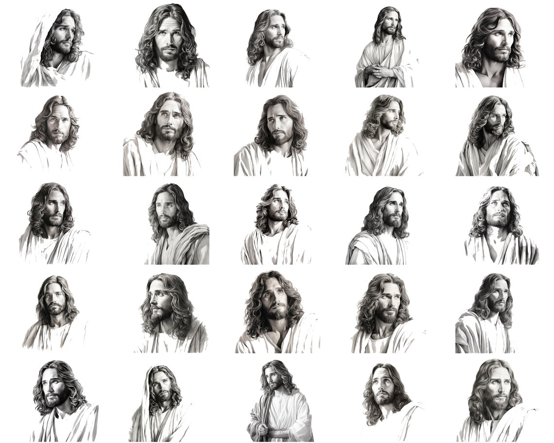 100+ Procreate Jesus Christ Stamps, Jesus Christ Brushes for Procreate ...