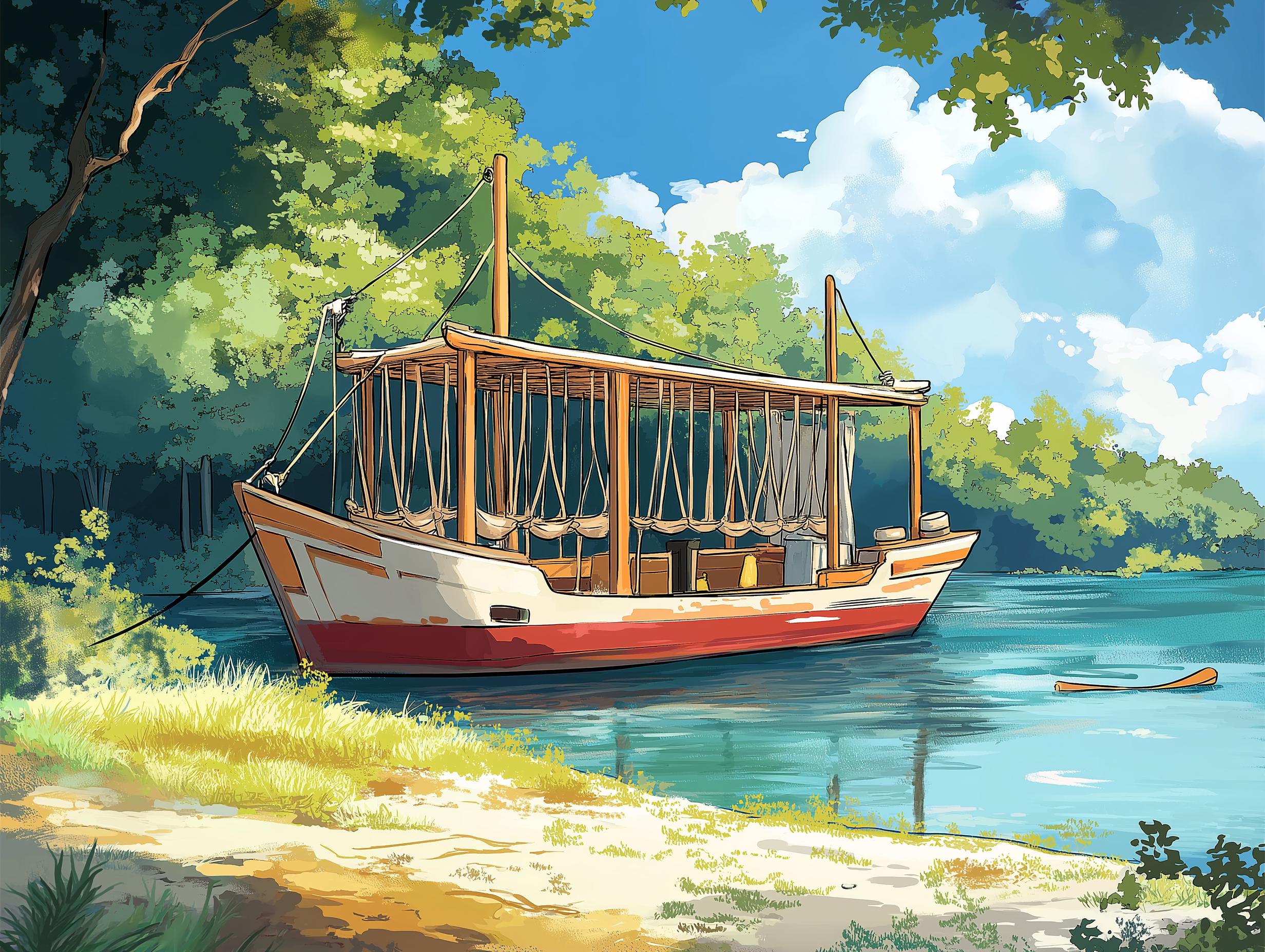 100+ Procreate Fisher Boat Stamps, Nautical Boat Brushes for Procreate ...