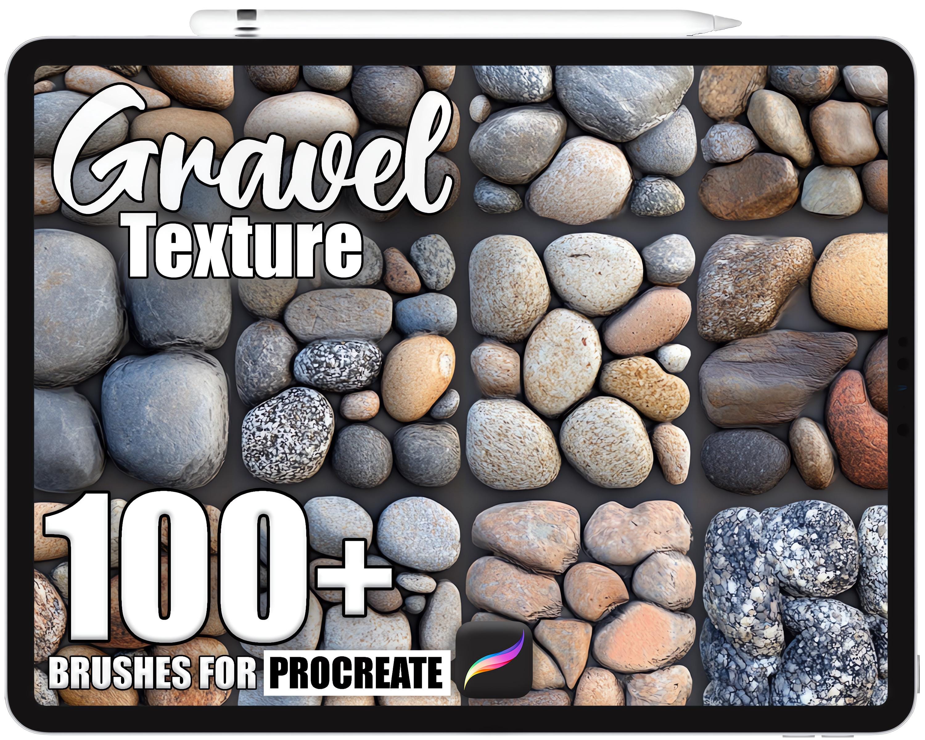 100+ Procreate Gravel Texture Brushes, Realistic Texture Brushes for ...
