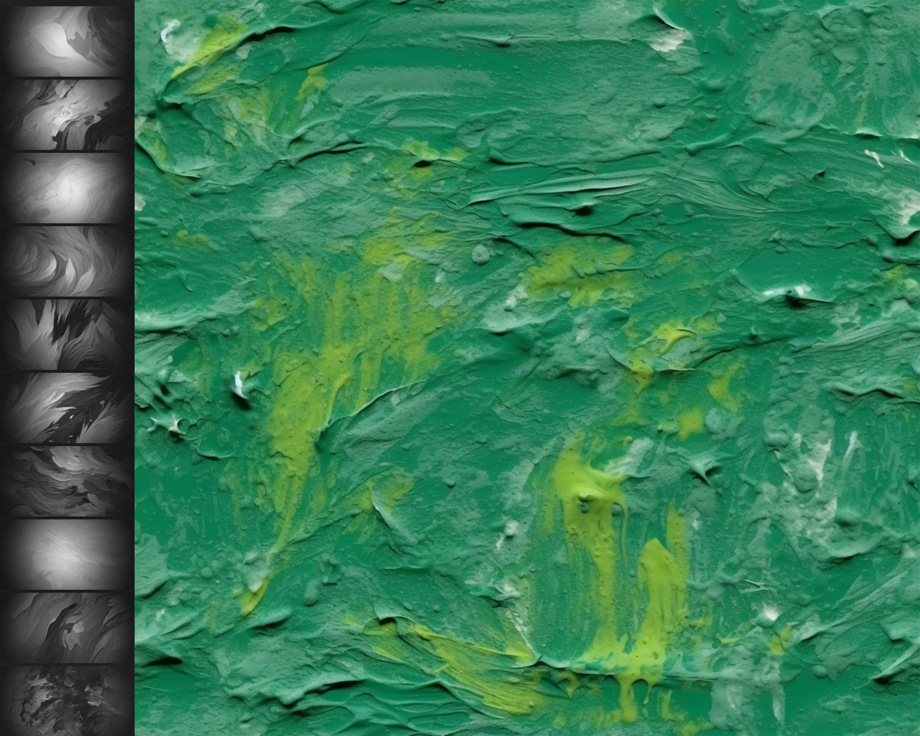 100+ Procreate Oilpaint Texture Brushes, Realistic Brushes for ...