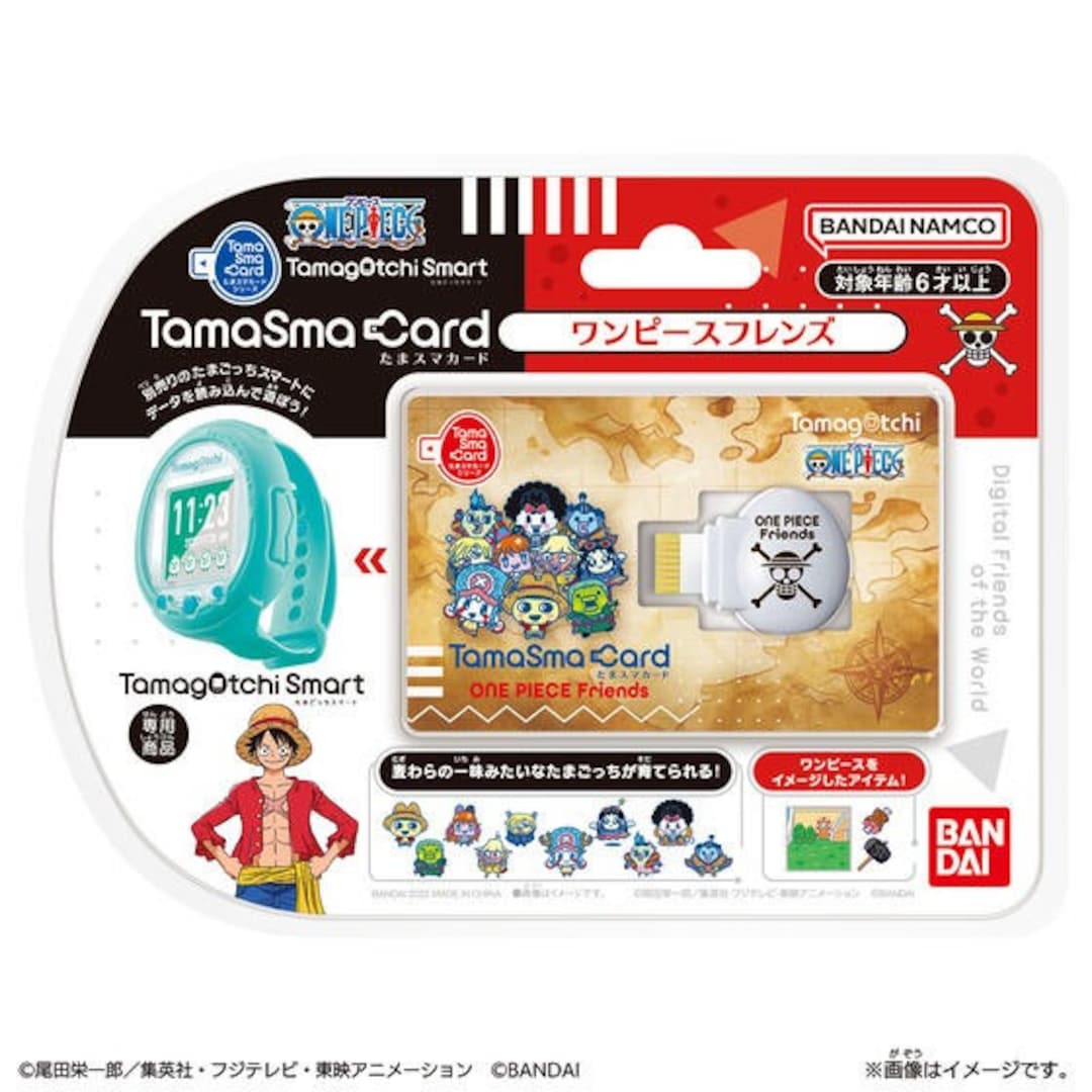Tamasma Card for Tamagotchi Smart ONE PIECE Friends New Japan Exclusive 