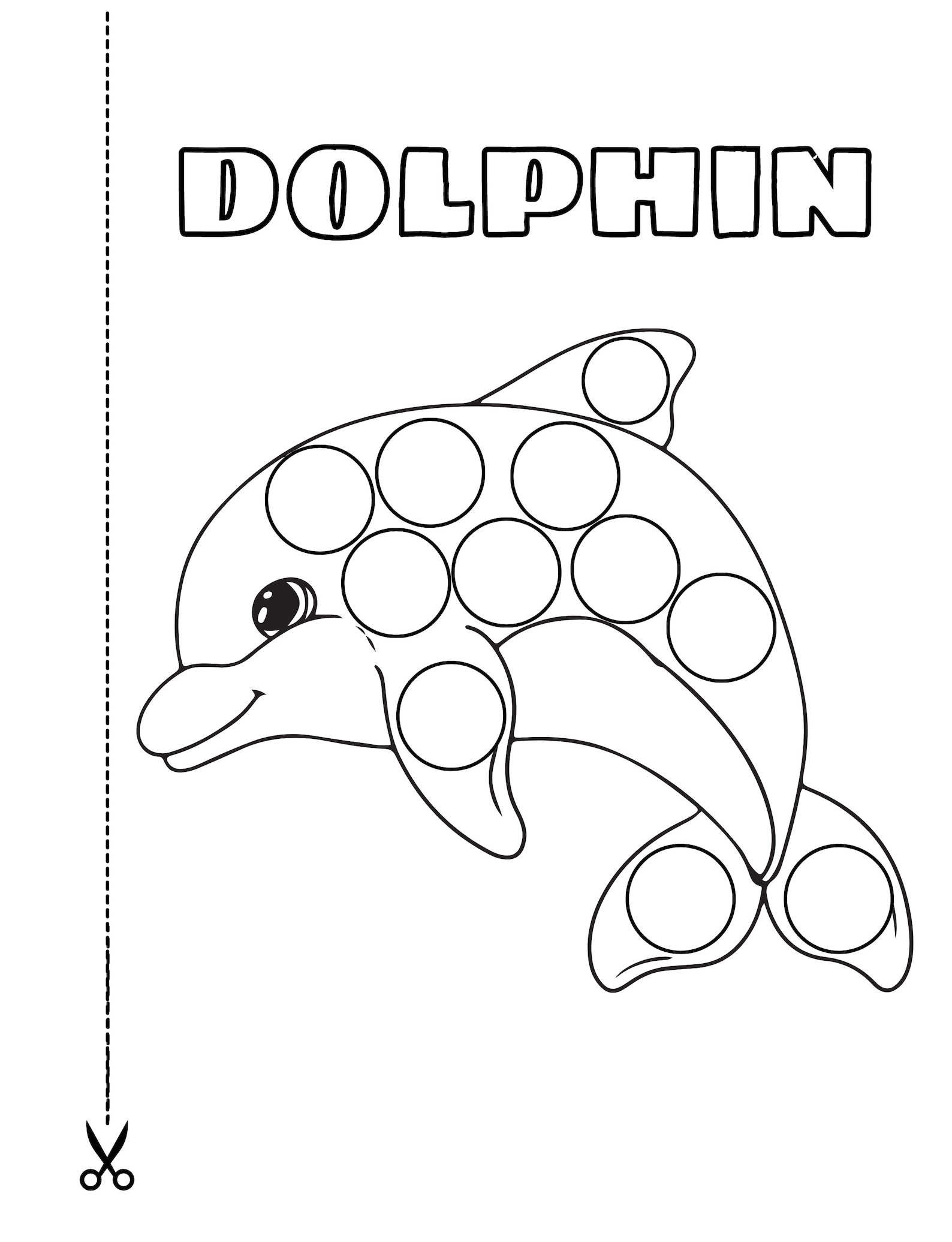 DIGITAL DOWNLOAD| Sea Life Vol I | Dot Markers Activity Book for Kids ...