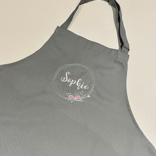 Personalised Embroidered Apron