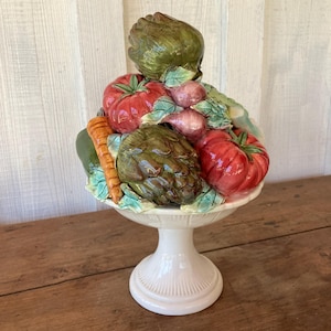 Capodimonte Fruit and Vegetables - Etsy