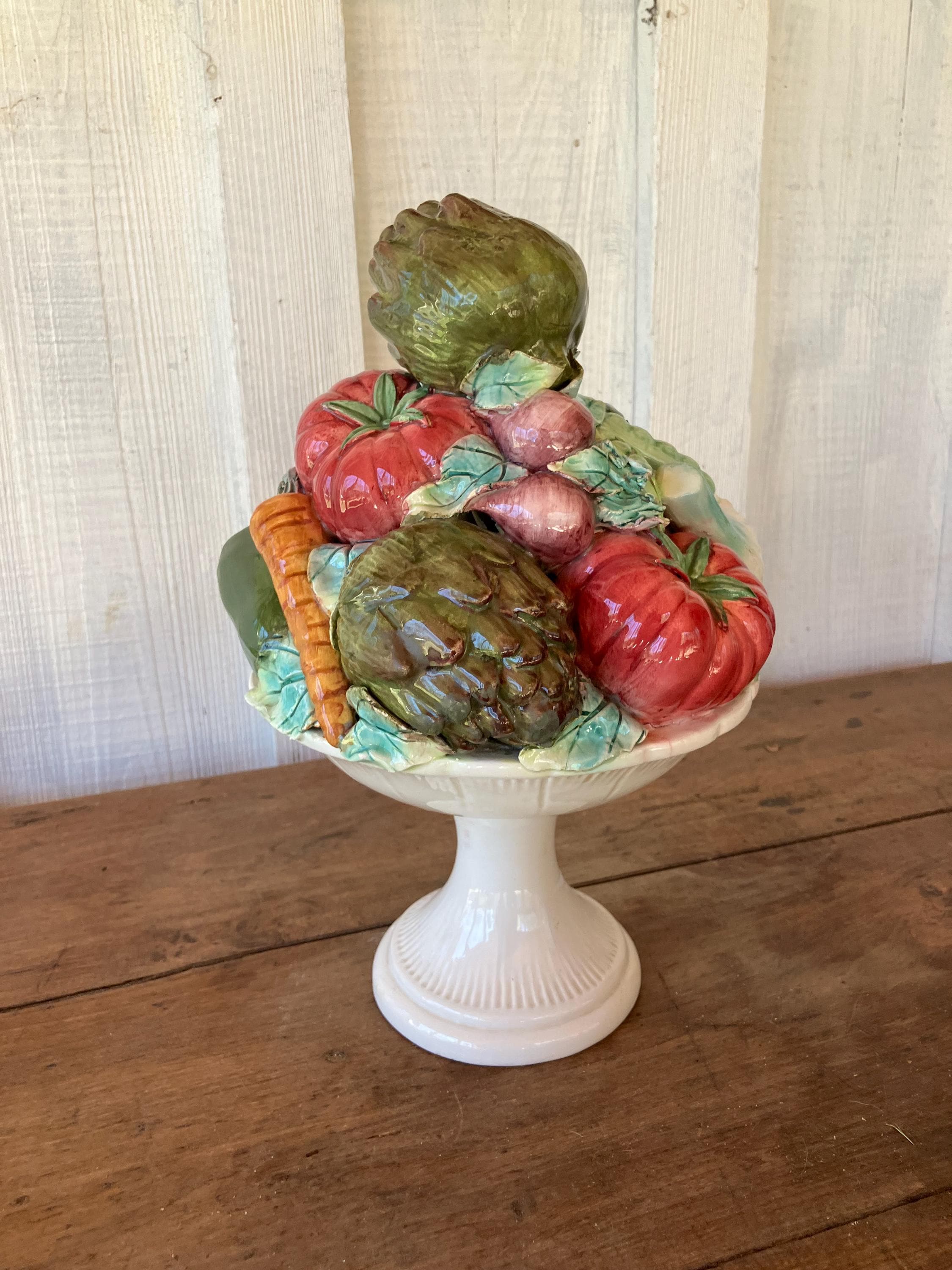 Capodimonte Fruit and Vegetables - Etsy