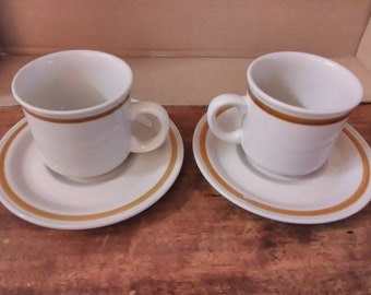 Stavangerflint Norrona Tea Coffee Cup Saucer Inger Waage Set of 2
