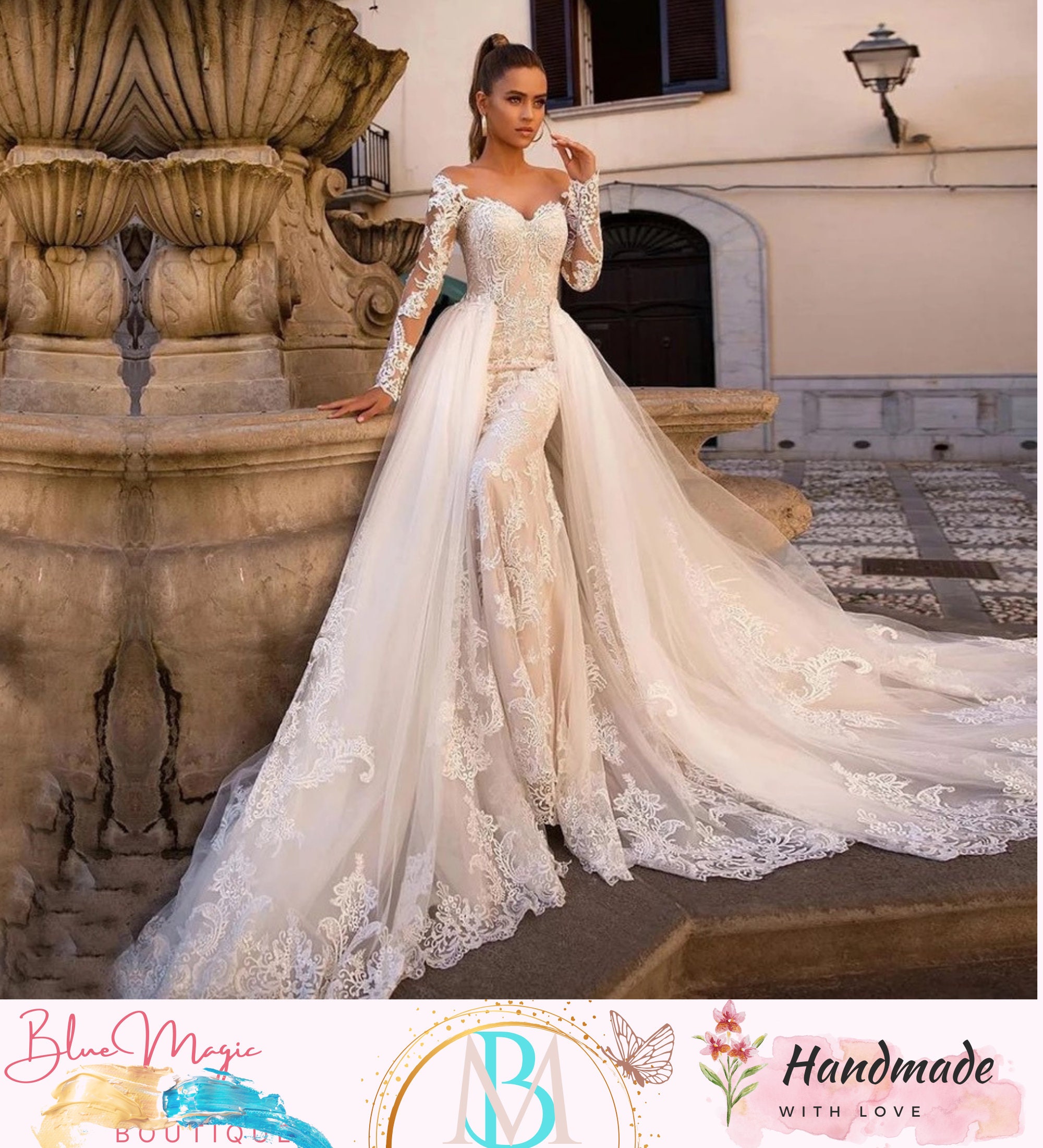 Strascico staccabile Etsy Italia