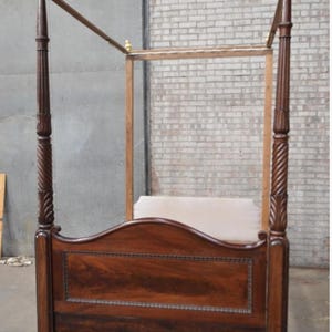 A Fine Victorian four poster bed
