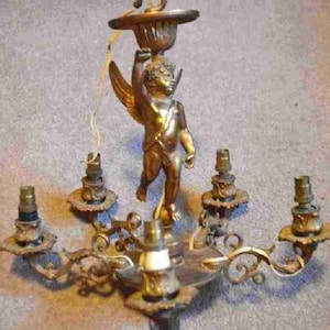 Cherub chandelier