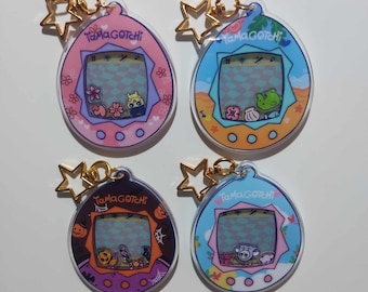 Tamagotchi Shaker Charms