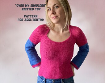 Knitted Top on Addi / Sentro Circular Knitting Machine