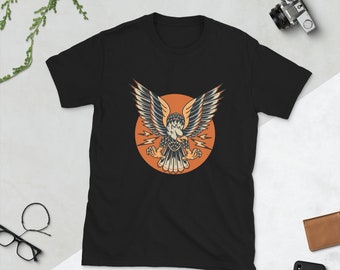 Thunder Eagle Tattoo Shirt, Old School Tattoo Shirt, Traditional Tattoo Shirt, Tattoo Clothing, Tattoo Flash T-Shirt