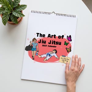 Brazilian Jiu Jitsu Wall Calendar 2027