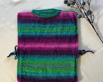 Modern Sweater For Women, Colorful Sweater, Knit Sweater, Handmade, Gift For Women, Valentine's Day, For Birthday Gifts