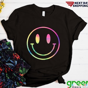 Smile Face Tshirt, Happy Face Tshirt, Cute Smile Tee,  Positive Quotes Tshirt, Inspirational Tshirt, Happy Face Tshirt