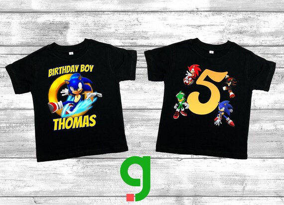 sonic shirt toddler