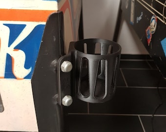 Flipper Getränkehalter Pinball Bierhalter Williams Bally Gottlieb Stern Arcade Retro