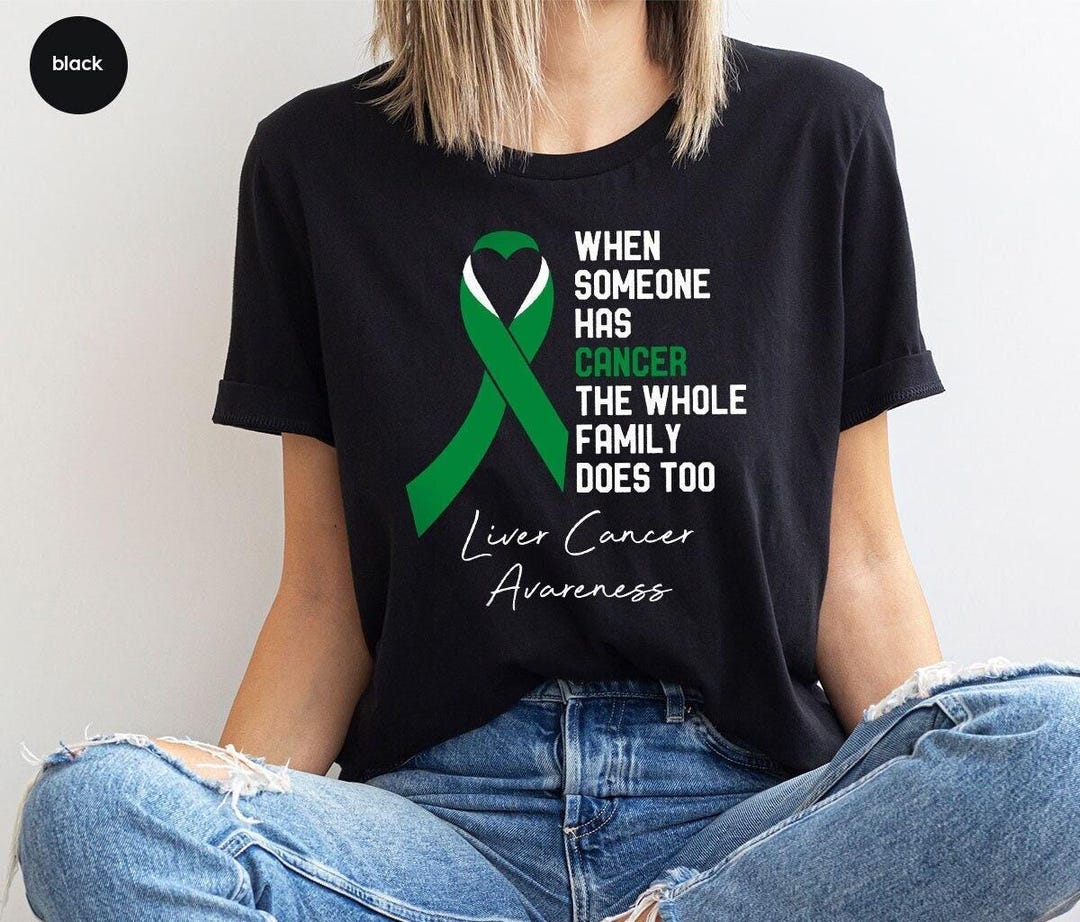 Liver Cancer Family Squad Shirt, Liver Cancer Awareness T-shirt, Cancer ...