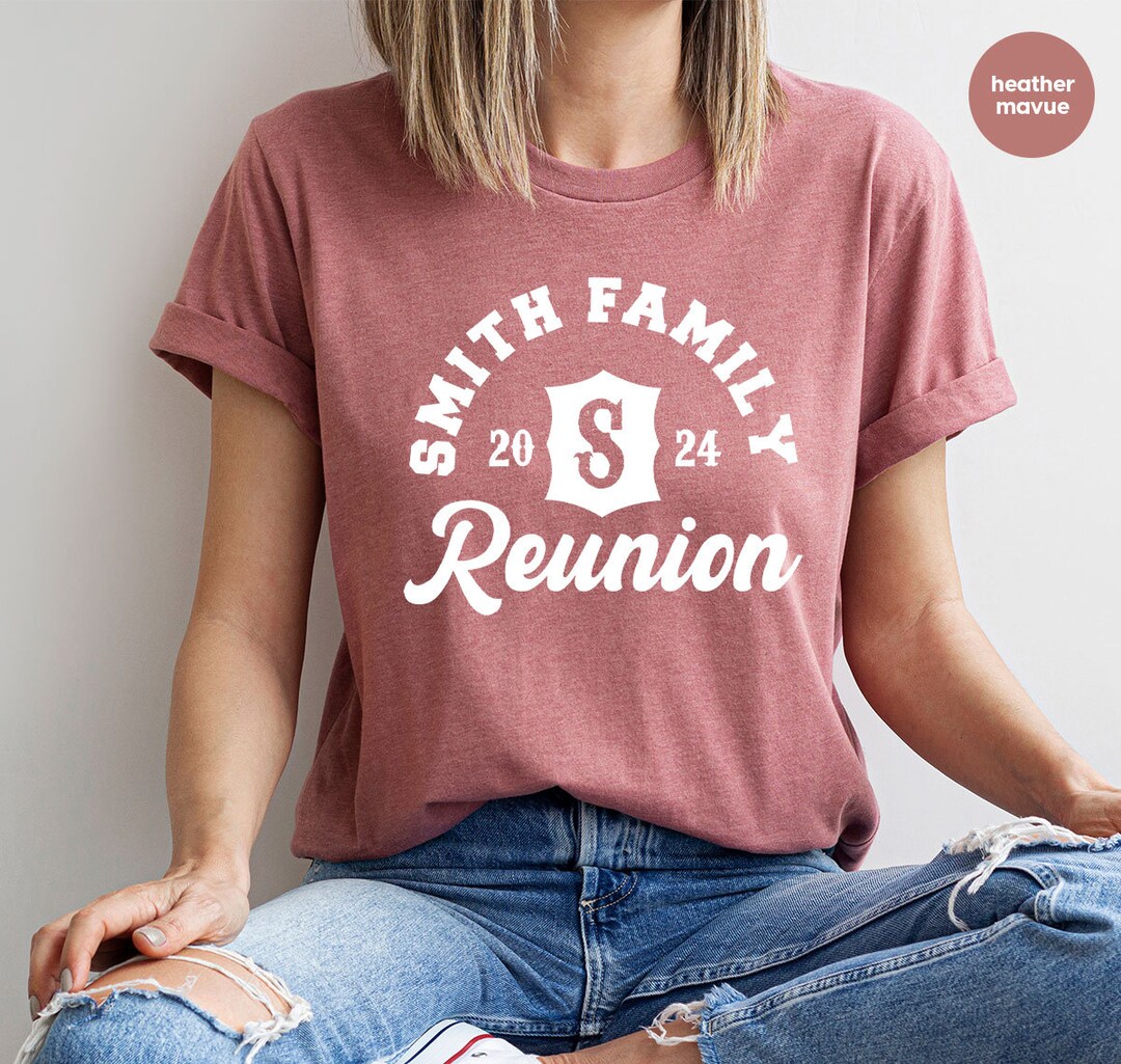 Custom Family Reunion 2024 Shirt, Personalized Family Reunion Shirt