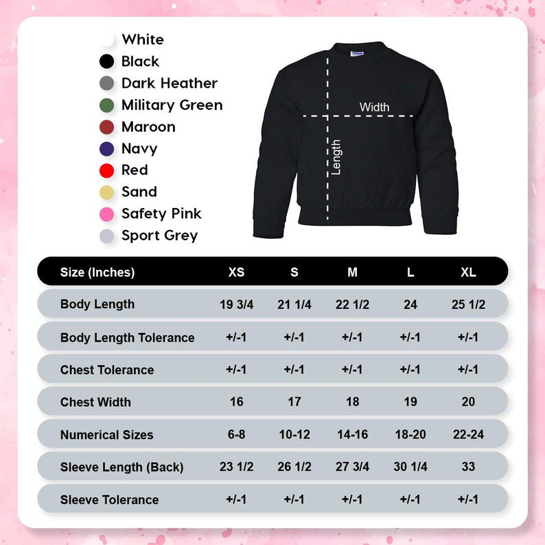 a long sleeved shirt is shown with the measurements