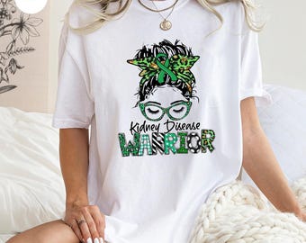 Kidney Disease Awareness Shirts, World Kidney Day Shirt, Kidney Transplant Sweatshirt, Kidney Disease Green Ribbon Tee, Dialysis Nurse Tee