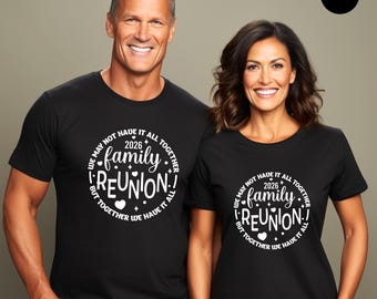 Family Reunion 2026 Shirt, Personalized Family Reunion 2026 Shirt, Custom Family Vacation T-Shirt, Family Vacation Graphic Tees