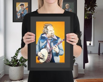 FRAMED Banjo All-Stars, Sonny Osborne, 11x14 Portrait