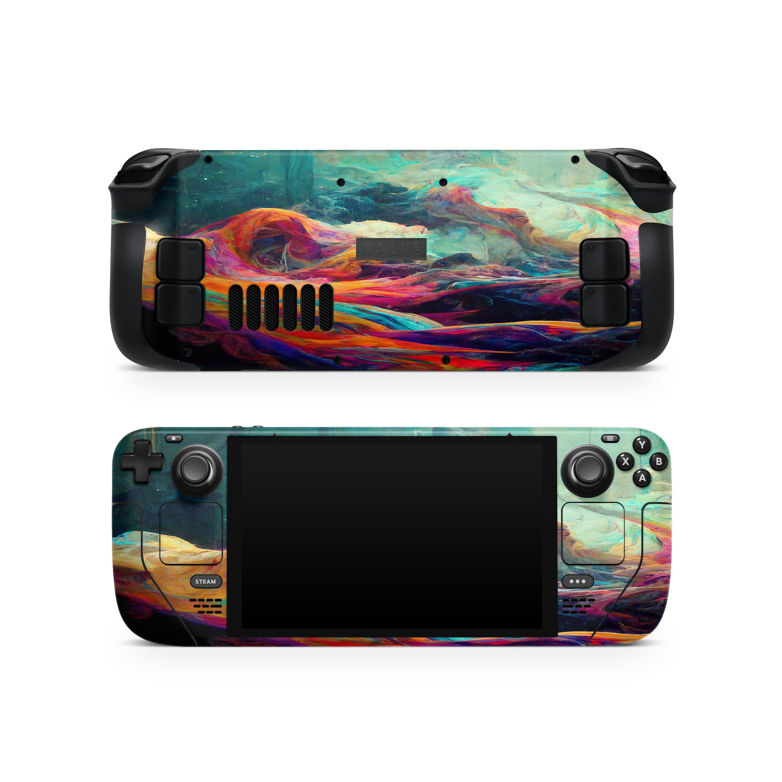 Steam Deck Skin, Steam Deck Decal, Console Decal Wrap, Game Console