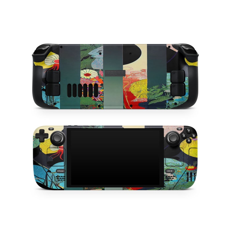 Steam Deck Skin, Steam Deck Decal, Console Decal Wrap, Game Console