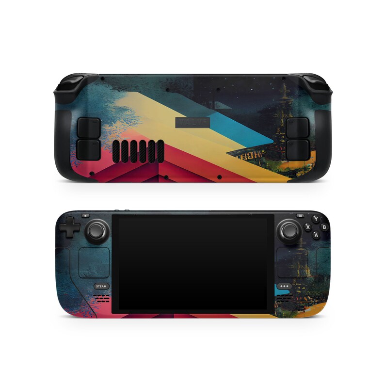 Steam Deck Skin Steam Deck Decal Console Decal Wrap Game Etsy