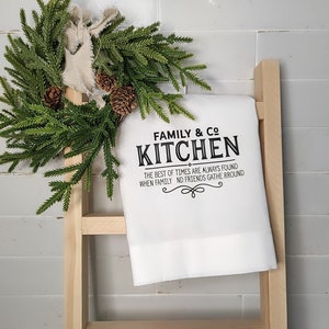 Kitchen Towel - Christmas Towel - Flour Sack Towel - Dish Towel - Tea Towel - Kitchen Decor- Home Decor
