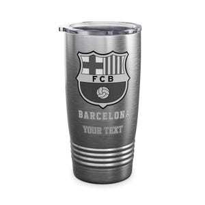 Customized Barcelona Football Club Mug - 20oz Tumbler