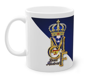 Real Madrid Football Club Mug – 11oz Ceramic Coffee Mug