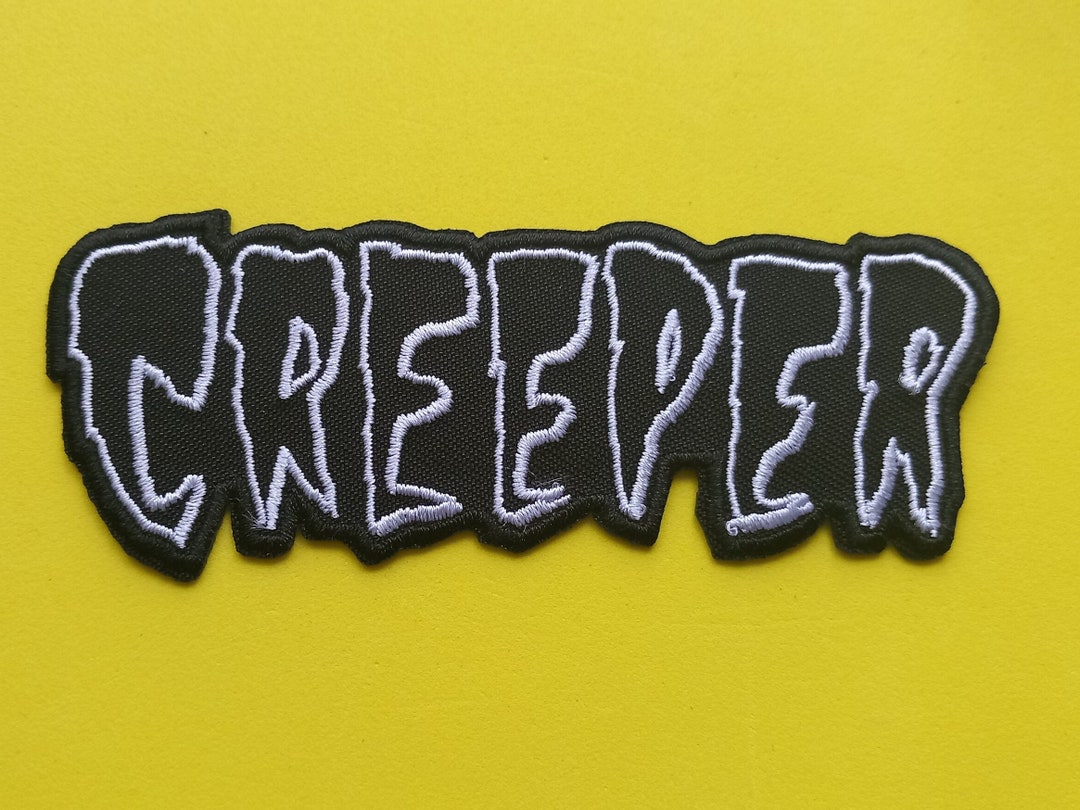 Creeper Sew or Iron on Patch Etsy UK
