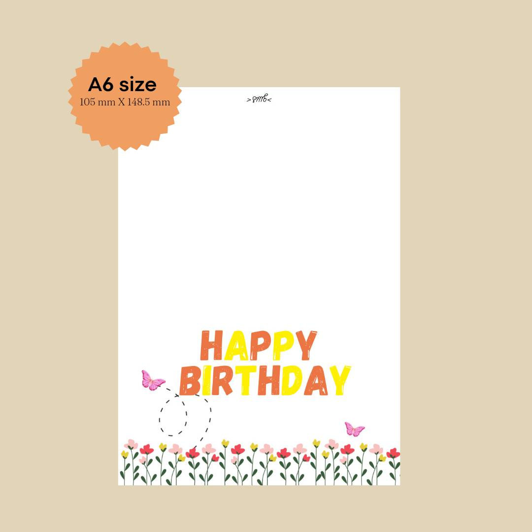 Printable Birthday Card, Digital Download, Happy Birthday Card - Etsy