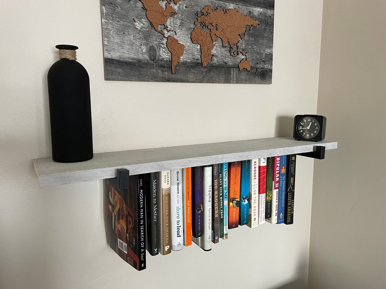 Rustic Hanging Bookshelf Fun Bookcase Gifts for Booklovers Etsy