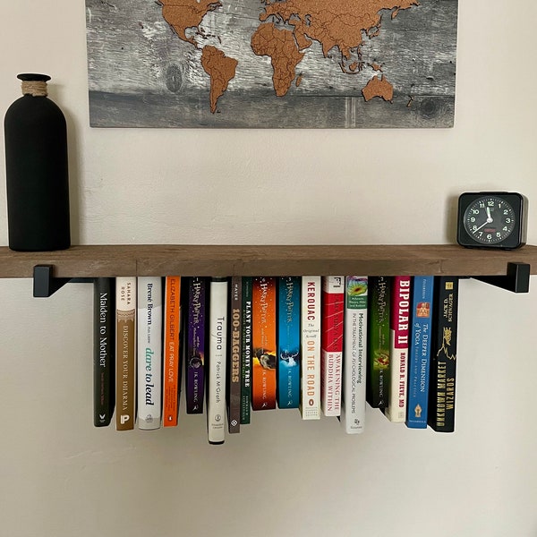 Hanging Bookshelf Etsy
