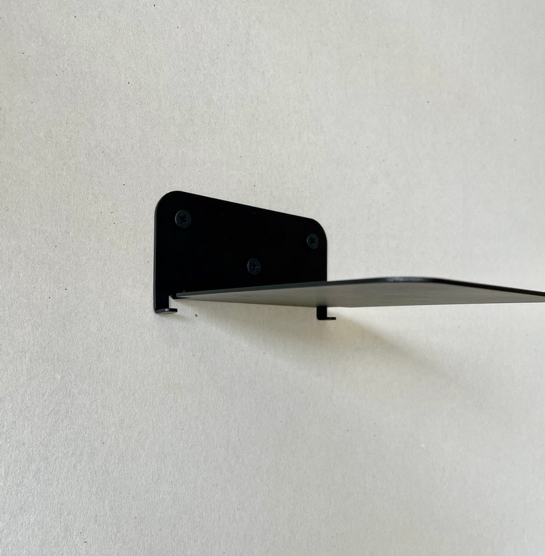 Floating Invisible Bookshelf Vertical Bookshelf Book Etsy